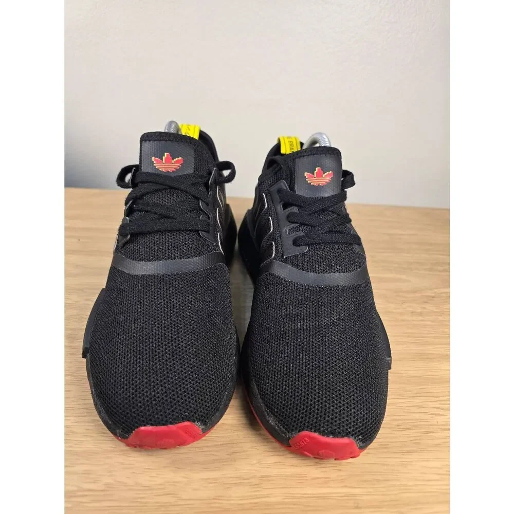 Adidas NMD Men's Running Shoes Size 6 Black Red Yellow